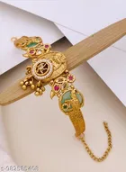 Bracelets & Bangles Gold Free Size for Women