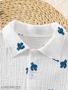 Cotton Spandex Shirt and Short Set for Boys 