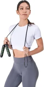 Weighted Skipping Rope for Fitness, Cardio & Strength Training ,