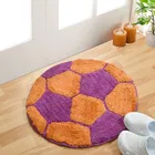 Microfiber Anti Skid Doormat, Purple 