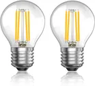 Immutable Tungsten Filament G45 4W LED Bulb (Warm White, Pack of 2)