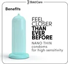 Bold Care  Pack of 10 404 Super Nano Thin Condoms - 404-NAN-CON