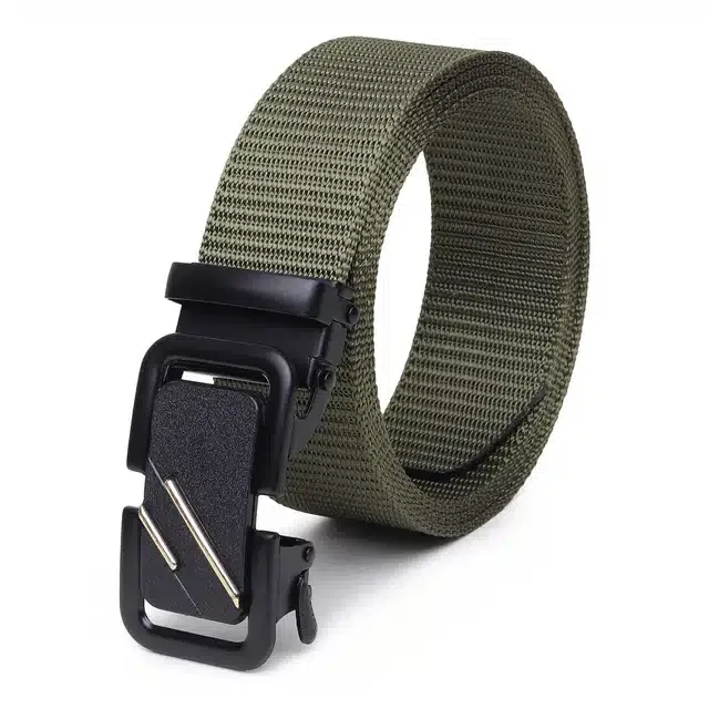 Casual Nylon Belt for Men (Green)