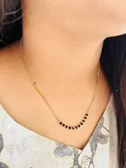 Designer and Stylish Fancy Gold Plated Mangalsutra for Women 