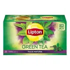 Lipton Tulsi Natura Green Tea Bags, 25 Pieces