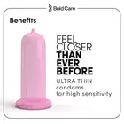 Bold Care 404 Super Ultra Thin Bubblegum Flavored Condoms - 10 Pcs 