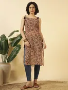 Summer Tie Up Georgette Kurti for Women 