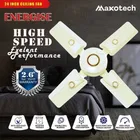 Maxotech Energise Ultra High Speed 24 Inch 600 mm 4 Blade Ceiling Fan  