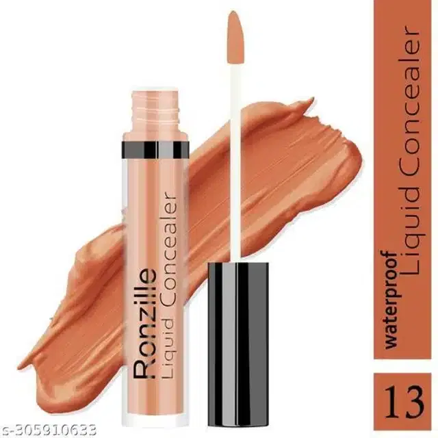 Ronzille Liquid Concealer (Orange, 10 g)