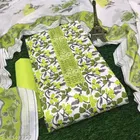 Cotton Printed Unstitched Dress Material for Women 