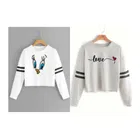 Full Sleeves Printed T-shirt for Women 