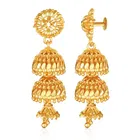 Oxidised Gold Plated Earrings for Women & Girls 