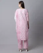 Cotton Printed Kurta Set for Women 