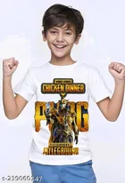 Round Neck Printed T-Shirt for Boys 