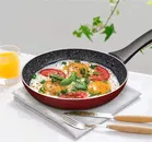 POOJA 2 pcs Non Stick Royal Cookware Set, 25 cm Tawa, 23 cm Frypan 