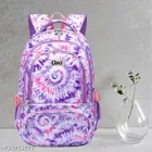 Polyester Backpack Bag, Purple