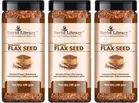 Herbs Library Roasted Flax Seeds for Weight Loss and Hair Growth 