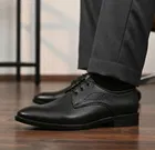 Topway Solid Formal Shoes for Men 
