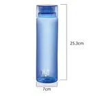 CELLO H2O Round Unbreakable Plastic Water Bottle 1 Liter, Blue