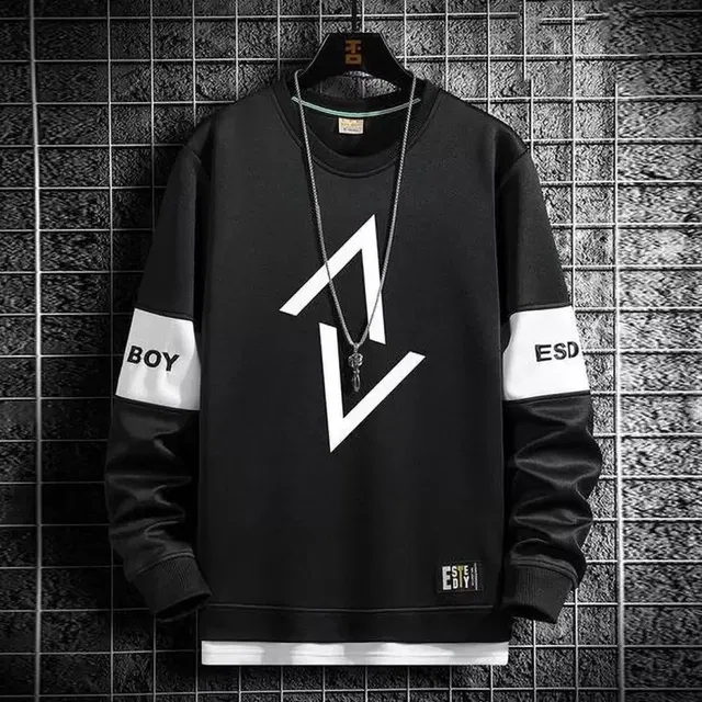 Full Sleeves Hooded Sweatshirt for Men (Navy Blue, XXL)