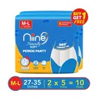 Niine Naturally Soft Period Panty M-L   2X5Pcs 