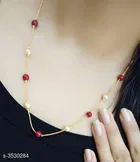 Necklaces & Chains for Women Gold Free Size