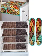 Knit 7 Pcs Fridge Cover Set 