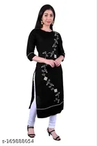 Viscose Rayon Printed Kurti for Women 