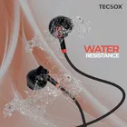 TecSox Bass Bud 41 Wired Earphones [High Bass]