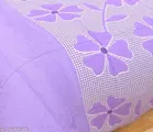 Polycotton Double Size Bedsheet with Pillow Cover 