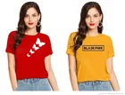 Half Sleeves Printed T-shirts for Women & Girls 