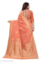 Chanderi Cotton Zari Woven Saree for Women 
