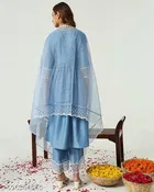 Acrylic Printed Kurta Set for Women 