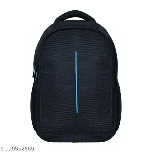 Rubber Backpack for Men & Women, Black