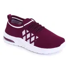 Womens Sport Shoes for Women, Maroon 