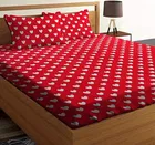 Double Bedsheet with 2 Pillow Covers 