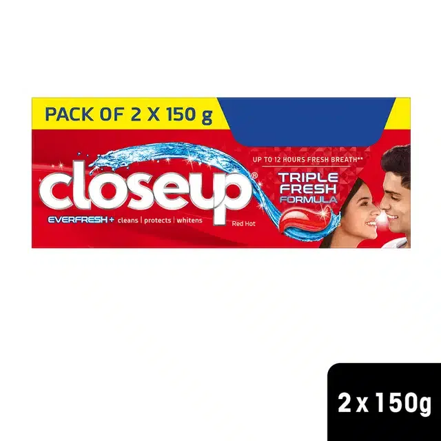Close Up Toothpaste 2X150 g