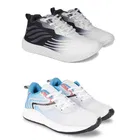 Sports Shoes for Men, Multicolor, Pack of 2 