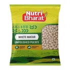 Nutri Bharat Unpolished White Matar 500 g