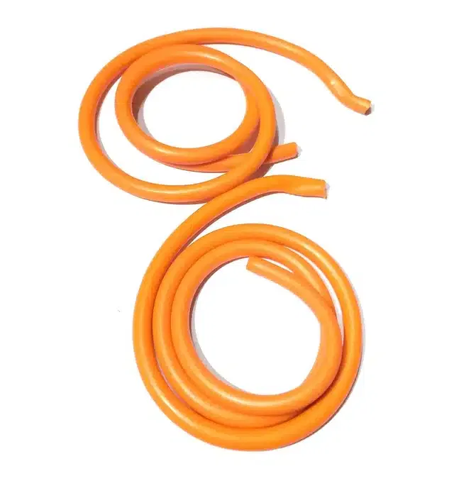 Outdoor Long Lasting Rubber Tube (Pack of 2) (orange, 36 Inches)