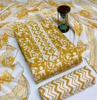 Cotton Printed Unstitched Dress Material for Women 