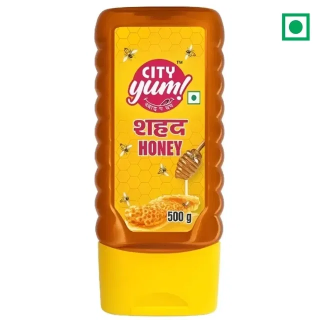 सिटी यम हनी स्क्वीज़ी बोतल 500 g