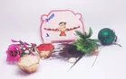 Alloy Rakhi with Greeting Card & Roli Chawal 
