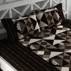 Polycotton 88x88 Inch Bedsheet with 2 Pillow Cover 