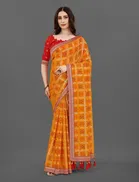 Silk Embellished Saree for Women 