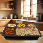 DREAM HOME-Premium Eat well Melamine 5 Partition plate 