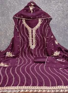 Vichitra Silk Punjabi/All Over Suits for Women 
