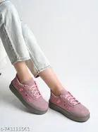 Shoetopia Girls Sneakers Peach 