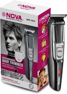 Nova NHT 1074 USB Runtime: 30 min Trimmer for Men [Black and Silver]