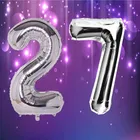 Foil Balloon for Birthday Celebration, No. 27 